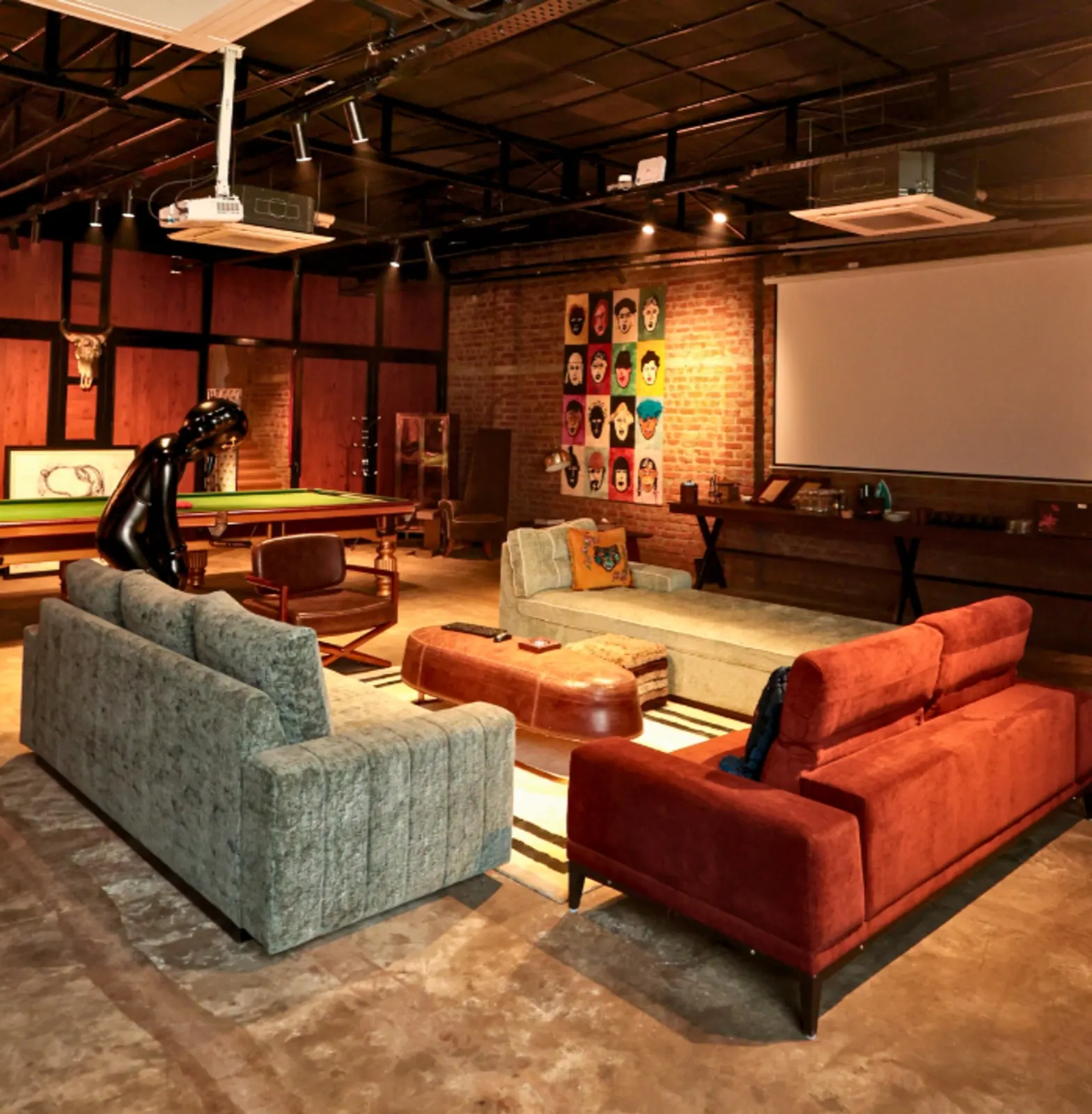 Gurugram — Villa with Indoor Plunge Pool — Living Area, photo 5 of 29